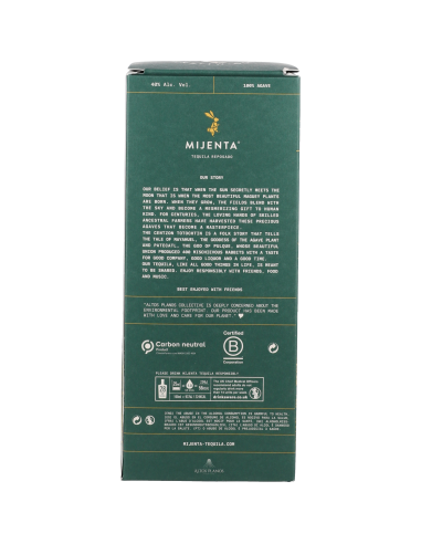 Mijenta Tequila Reposado 40° 0.7l Ambré