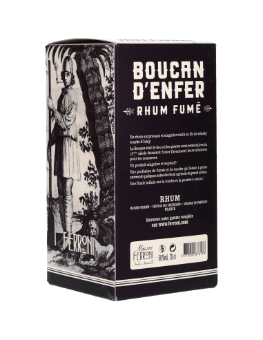 Ferroni Boucan D'enfer Rhum 50° 0.7l...