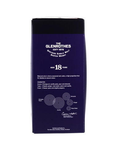 Glenrothes 18 Ans Scotch Whisky 43° 0.7l
