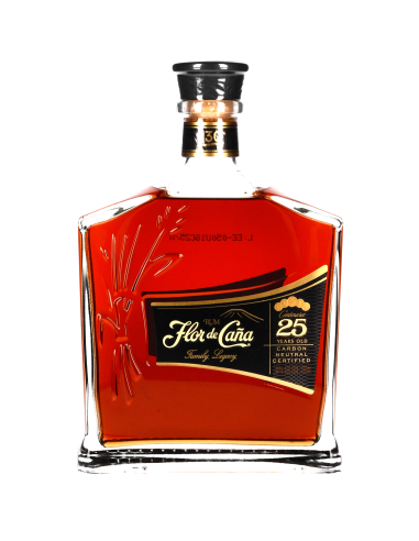 Flor De Cana Rhum 25 Ans 40° 0.7l Ambré