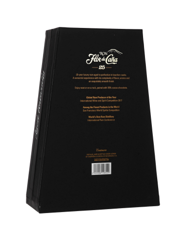 Flor De Cana Rhum 25 Ans 40° 0.7l Ambré