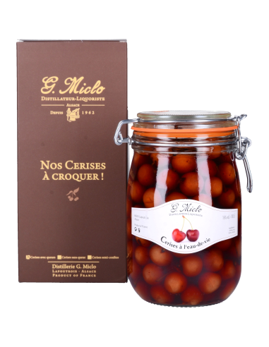 Cerises Avec Queue Eau De Vie Miclo...