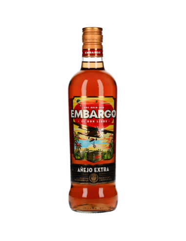 Embargo Rhum Anejo Extra Ron 40° 0.7l...
