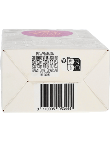 Pura Vida Pasion 38° 0.7l