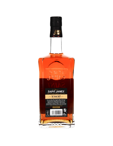 Saint James Vsop Rhum Agricole Ambré...