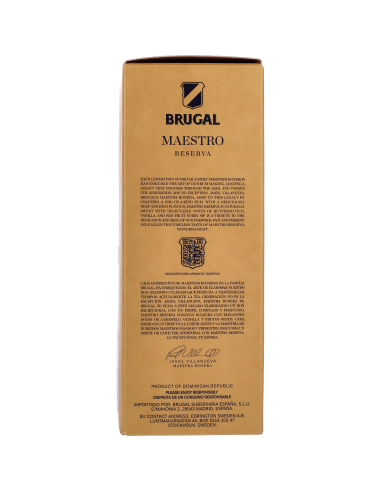 Brugal Maestro Reserva Rhum - Ron...