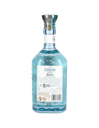 Cenote Tequila Blanco 40° 0.7l Blanc
