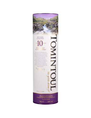 Tomintoul 10 Ans Scotch Whisky 40° 0.7l