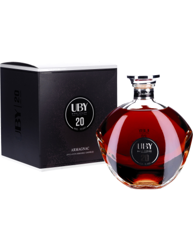 Armagnac Uby 20 Ans 40° 0.5l