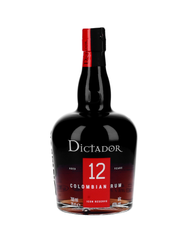 Dictador Rhum 12 Ans Rum 40° 0.7l Ambré