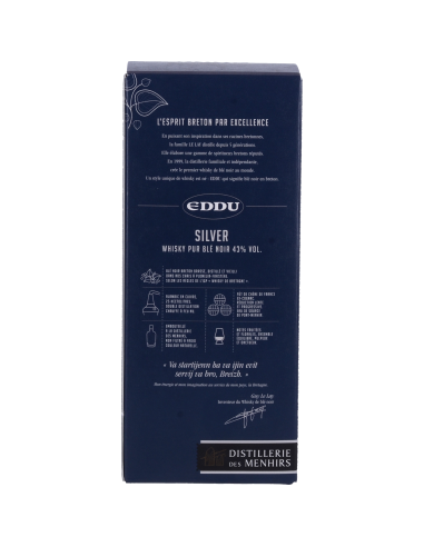 Eddu Silver Whisky Breton 43° 0.7l