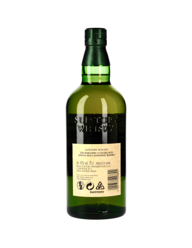 Hakushu 12 Ans Whisky 43° 0.7l