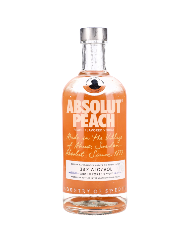 Absolut Vodka Peach - Pêche 38° 0.7l