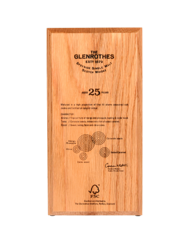 Glenrothes 25 Ans Scotch Whisky 43° 0.7l