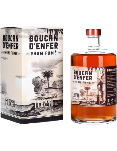Ferroni Boucan D'enfer Rhum 50° 0.7l...