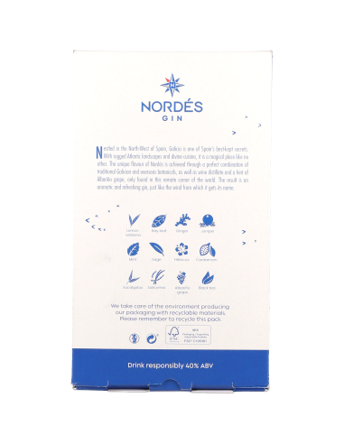 Nordes Atlantic Gin 40° 0.7l