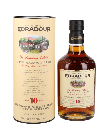 Edradour 10 Ans Scotch Whisky 46° 0.7l