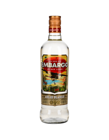 Embargo Blanco Rhum Anejo Ron 40°...
