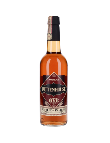 Rittenhouse 100 Proof Rye Whiskey 50°...