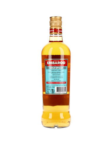 Embargo Rhum Epicé Gold Spiced 35°...