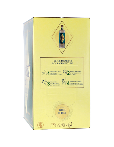 Parati Cachaça Exemplar 38° 4.5l Blanc