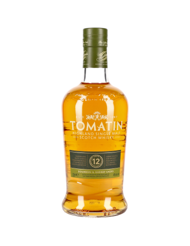 Tomatin 12 Ans Scotch Whisky 43° 0.7l