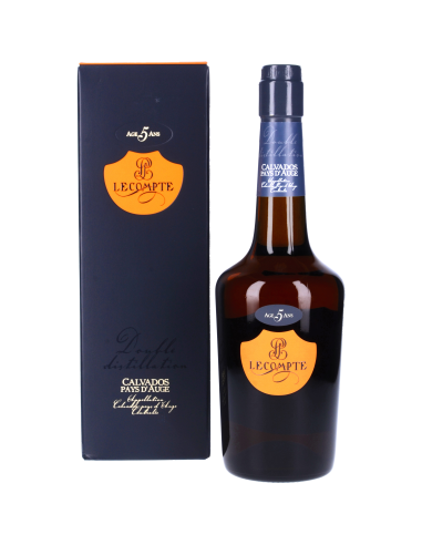 Calvados Pays D'auge Lecompte 5 Ans...