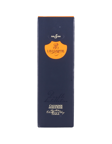 Calvados Pays D'auge Lecompte 5 Ans...