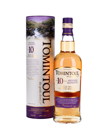 Tomintoul 10 Ans Scotch Whisky 40° 0.7l