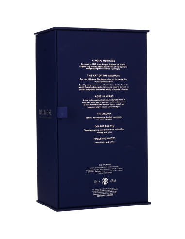 Dalmore 18 Ans Scotch Whisky 43° 0.7l