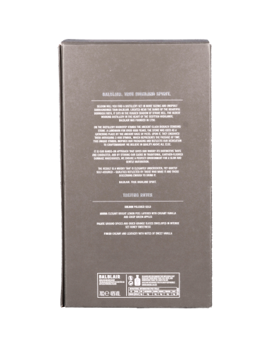 Balblair Scotch Whisky 12 Ans 46° 0.7l