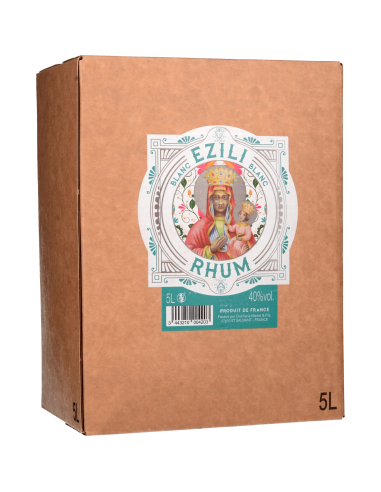 Rhum Ezili Blanc 40° 5l Blanc