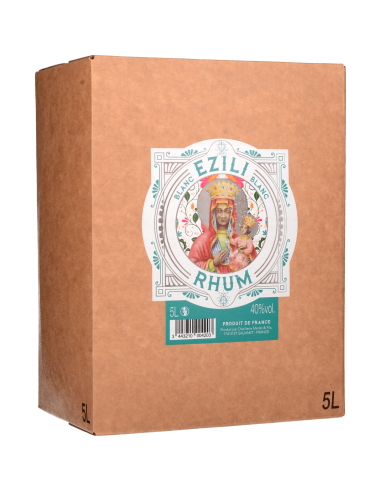 Rhum Ezili Blanc 40° 5l Blanc