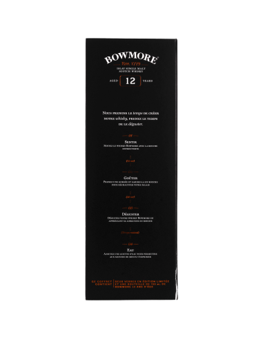 Bowmore 12 Ans Scotch Whisky 40° 0.7l