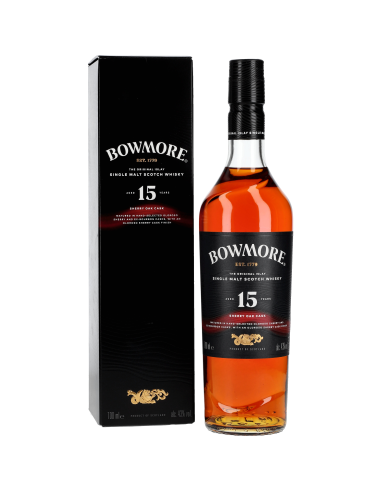 Bowmore 15 Ans Sherry Scotch Whisky...
