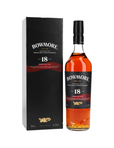 Bowmore 18 Ans Sherry Scotch Whisky...