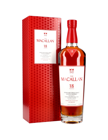 The Macallan 18 Ans Sherry Oak Scotch...