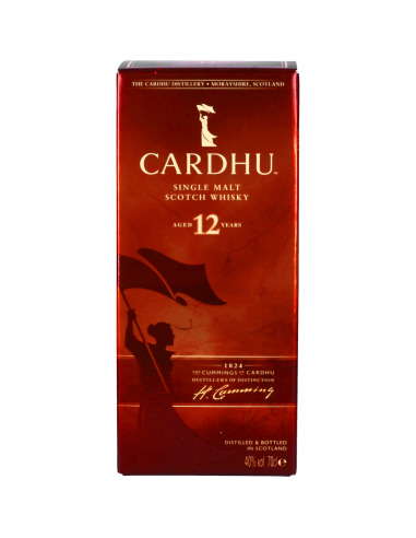 Cardhu 12 Ans Scotch Whisky 40° 0.7l