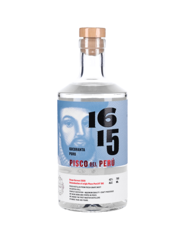 Pisco 1615 Puro Quebranta 42° 0.7l