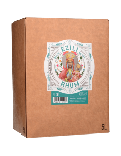 Rhum Ezili Blanc 40° 5l Blanc