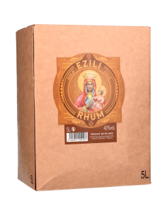 Rhum Ezili Gold 40° 5l Ambré