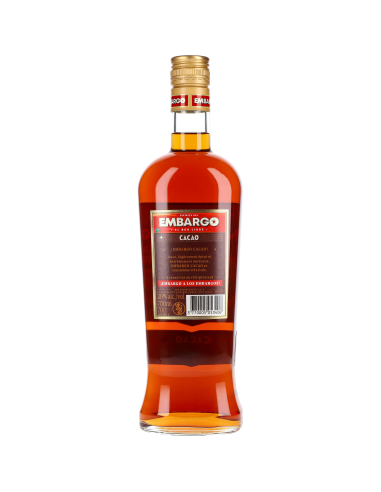 Embargo Rhum Cacao 30° 0.7l Ambré