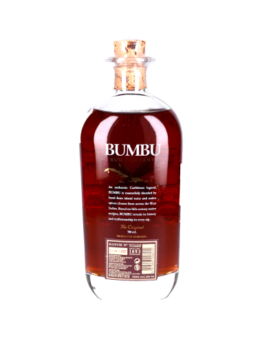 Bumbu Rhum - Rum 40° 0.7l Ambré