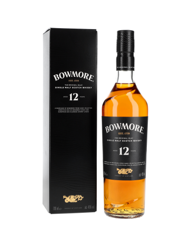 Bowmore 12 Ans Scotch Whisky 40° 0.7l