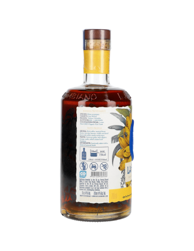 La Hechicera Banana Rhum 41° 0.7l Ambré