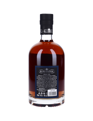 Nation Panama 10 Ans Rum 40° 0.7l Ambré