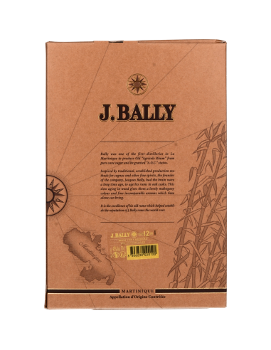 J.bally Rhum Agricole Vieux 12ans 45°...