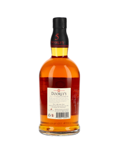 Doorly's Rhum 5 Ans Fine Old Rum 40°...